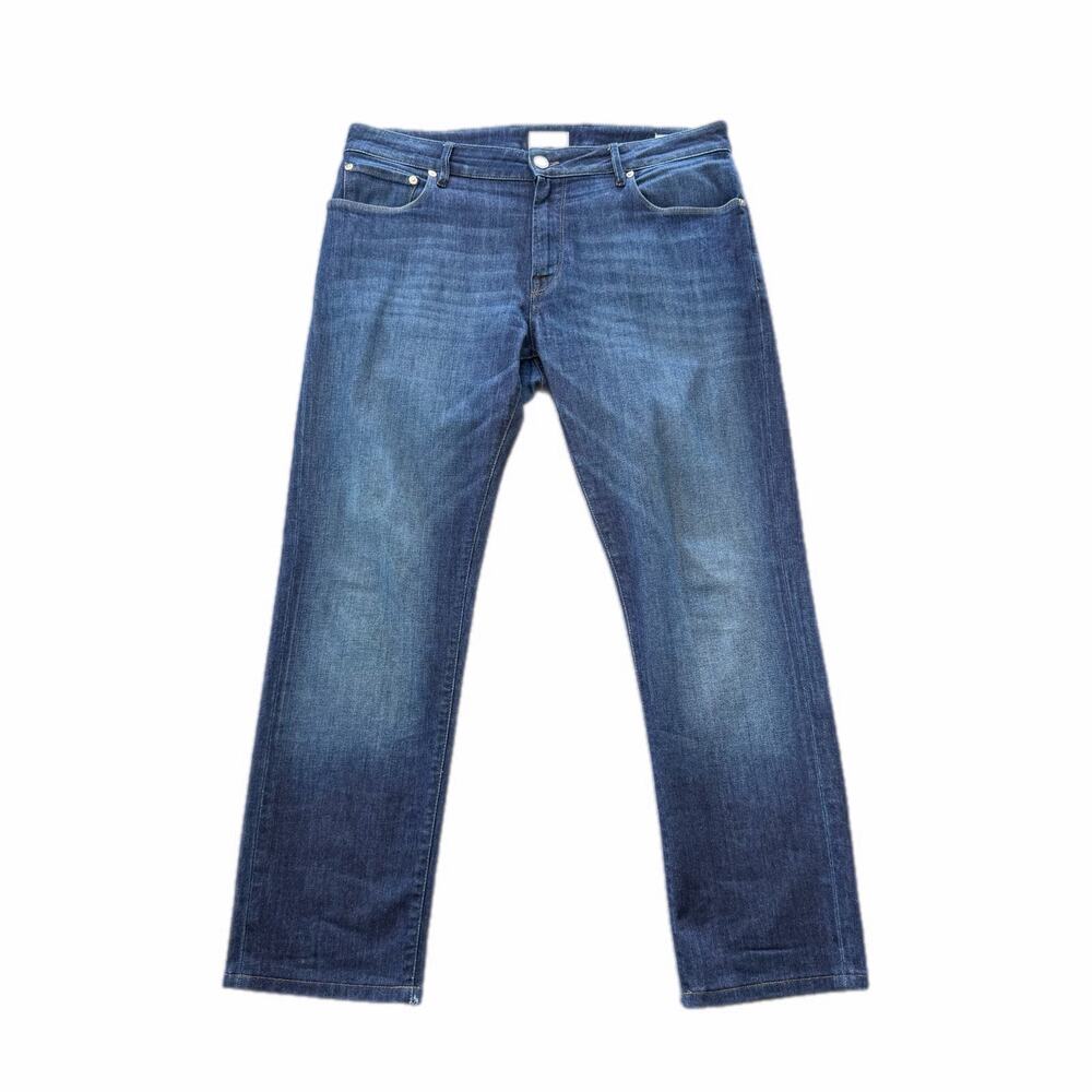 PT05 Men's 35x28 Jazz Regular Fit Classic Straight Leg Medium Wash Denim Jeans